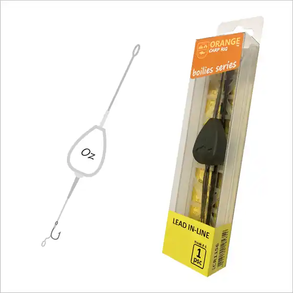 Dagaanbieding Life Orange Carp Rig Lead In-line 56g
