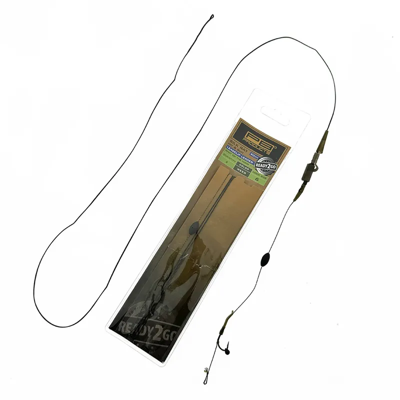 PB Products R2G SR Clip Leader 90 + Ronnie Hinged Stiff Weed Rig (90cm) (2 Stuks) 4 Lage Prijs