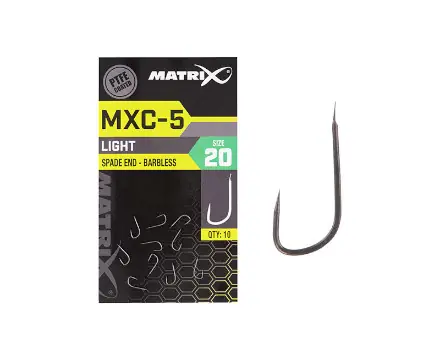 Matrix MXC-5 Barbless Spade End Witvishaken (10st) 16 Meest Verkocht