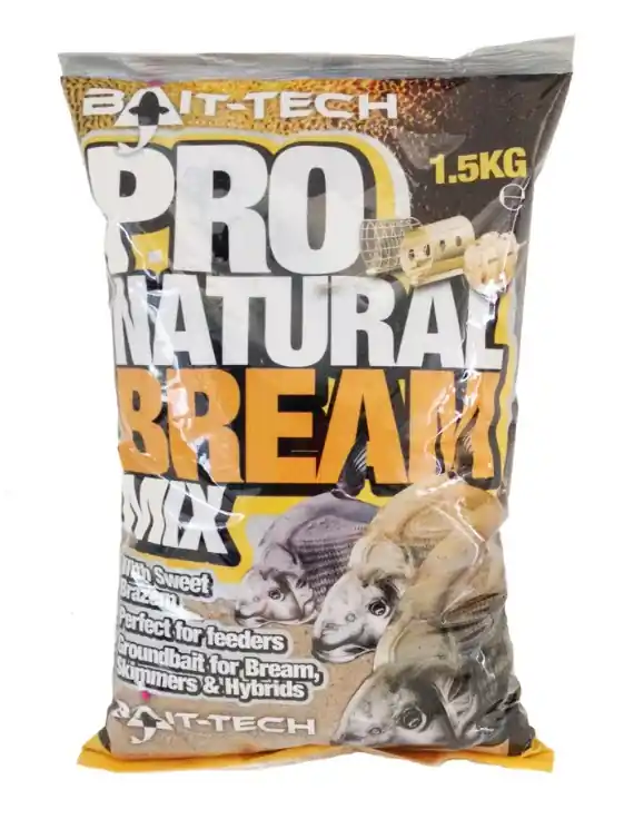 Bait-Tech Pro Natural Lokvoer (1.5kg) Bream Laatste Versie