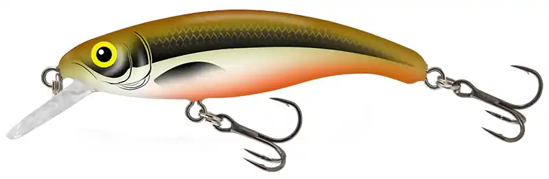 Gecertificeerd Salmo Slick Stick 6cm 3gr Floating (met ratel) Green Bone Flash