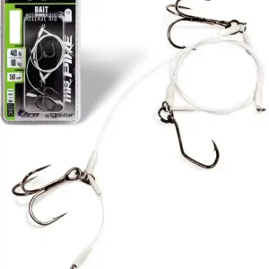 Quantum Mr. Pike Ghost Traces Bait-Release-Rig 50cm 2 Express Levering