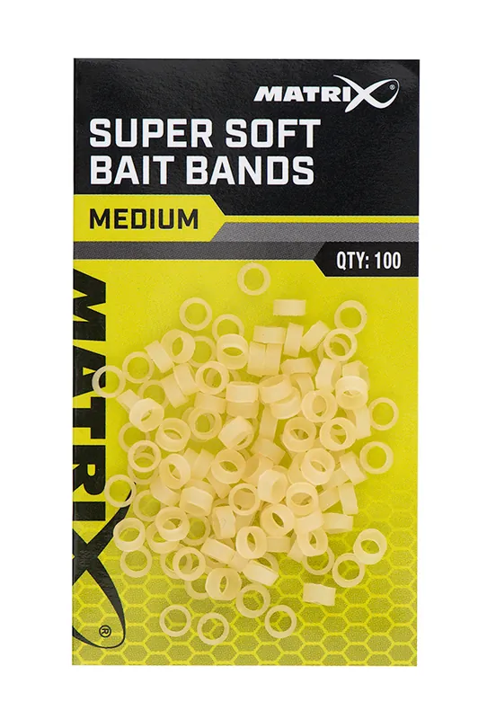 Superprijs Matrix Super Soft Bait Bands (100 stuks) Large