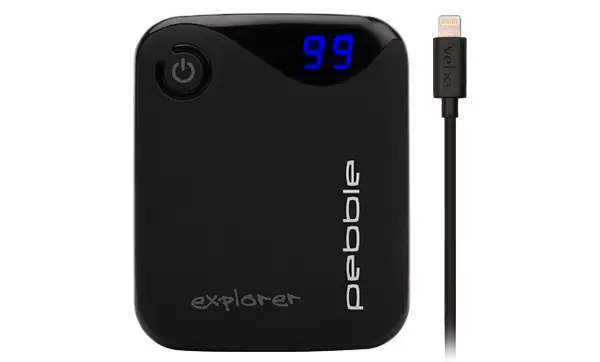 Hete Deal Veho Pebble Explorer Pro 8400mAh With 20cm Lightning Cable
