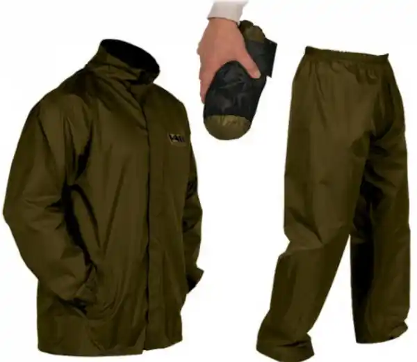 Express Levering Vass-Tex Light Jacket & Trouser Set Khaki L