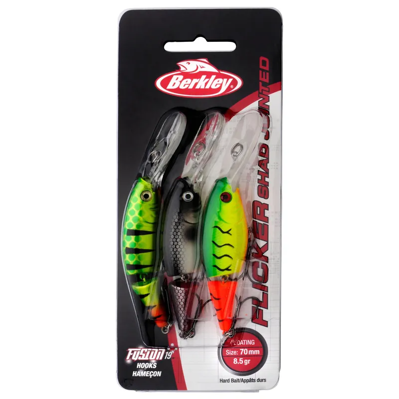 Must-Have Berkley Flicker Shad 3 Pack 7cm (9,5g)