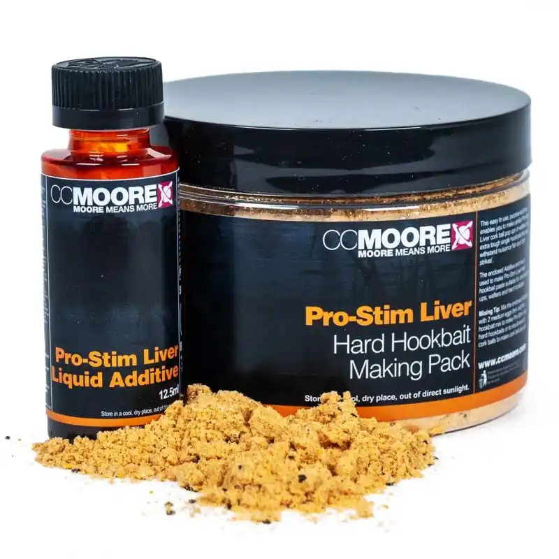 Koopje CC Moore Pro-Stim Liver Hard Hookbait Making Pack