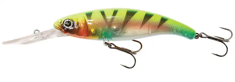 Hete Deal Fox Rage Slick Stick DR 9cm 15gr Floating 0-4,5m UV Plug (met ratels) UV Cool Herring