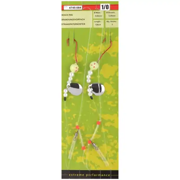 Spro 2-Haaks Strand Spinpaternoster (0,65mm) Alleen Vandaag
