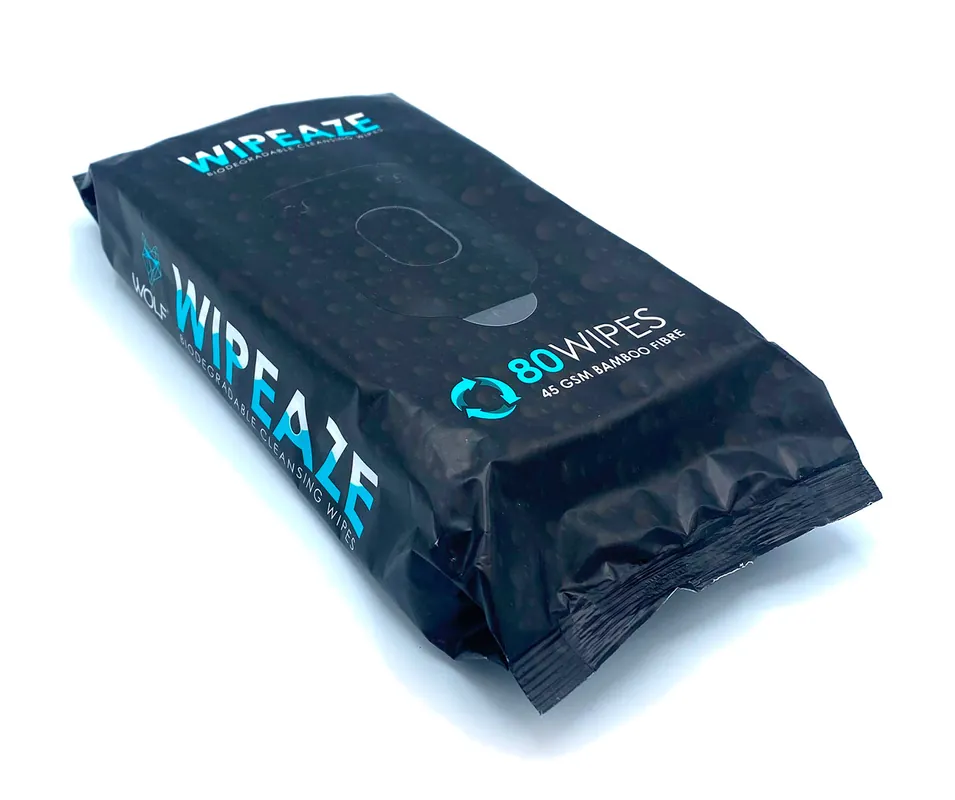 Lage Kosten Wolf Pureclean WipEaz Wipes (80 Stuks)