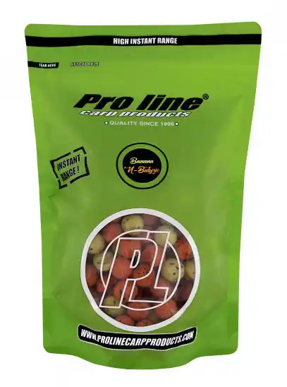 Superprijs Pro Line Readymades Boilies 20mm (1kg) Banana ’n Butyric