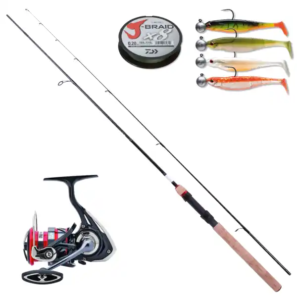 Daiwa Ninja UL Spin Set Betrouwbaar