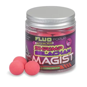 Anaconda Magist Mini Fluo Pop Up´s Belachan Shrimp 12mm (25g) Veilige Betaling
