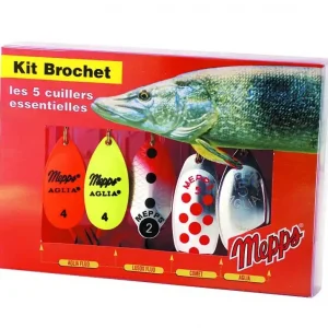 Rechtstreeks Van De Fabrikant Mepps Spinner Kit Snoek (5 pcs)