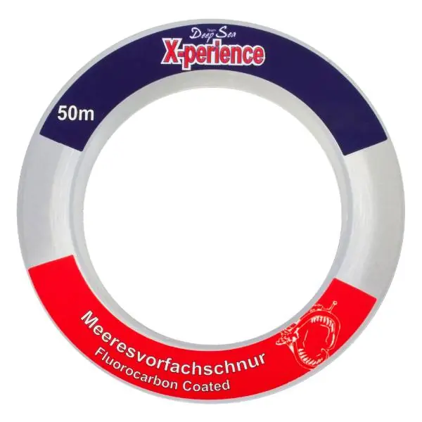 Rechtstreeks Van De Fabrikant Team Deep Sea X-Perience Fluocarbon Coated | 50m | 0.60mm | 23kg