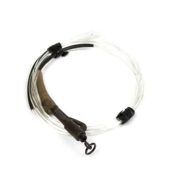 Dagaanbieding Korda Camouflage Leaders + Hybrid Leadclip | Transparant | 40lb