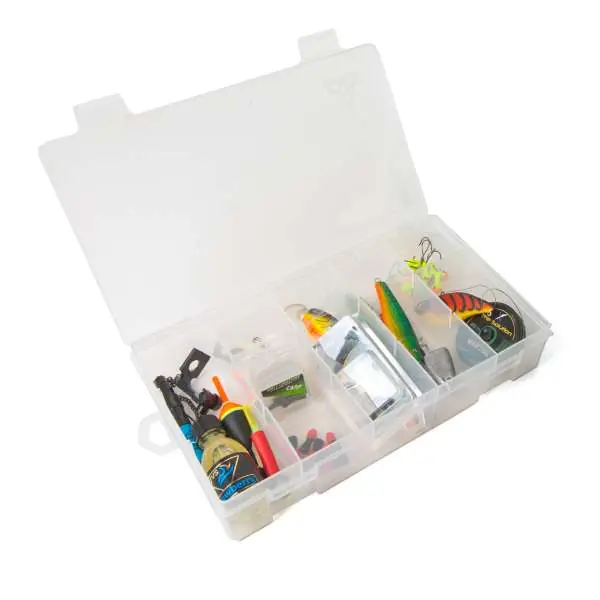 Bestel Nu Eurocatch Fishing Tacklebox Transparant | 28 x 17 x 6cm