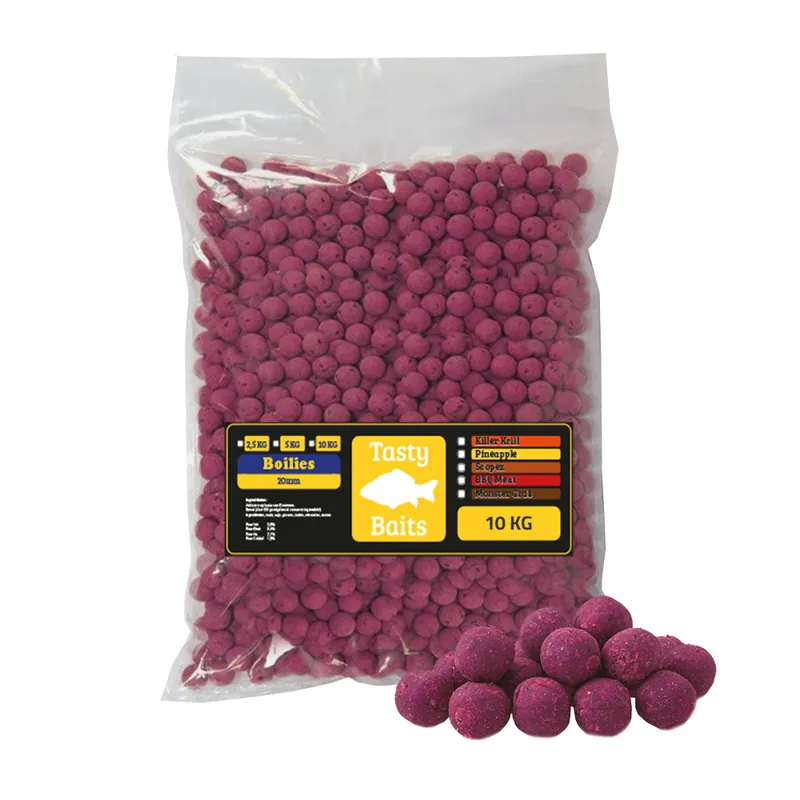 Tasty Baits Mulberry Magic 10kg - Moerbei - Boilies - 20mm - 10kg Uitverkoop