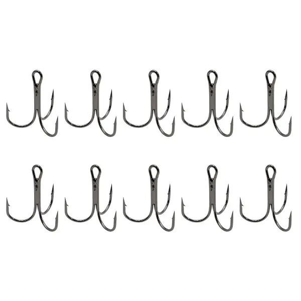 Meest Verkocht DLT Treble Black Nickel | Maat 4 | 10 Stuks | Dreg
