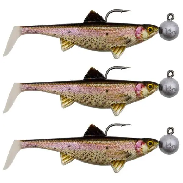 Senshu Real Fin Shad 12 Ready2Catch | Rainbow Trout | 12cm | 25g | 3 Stuks Goedkoop