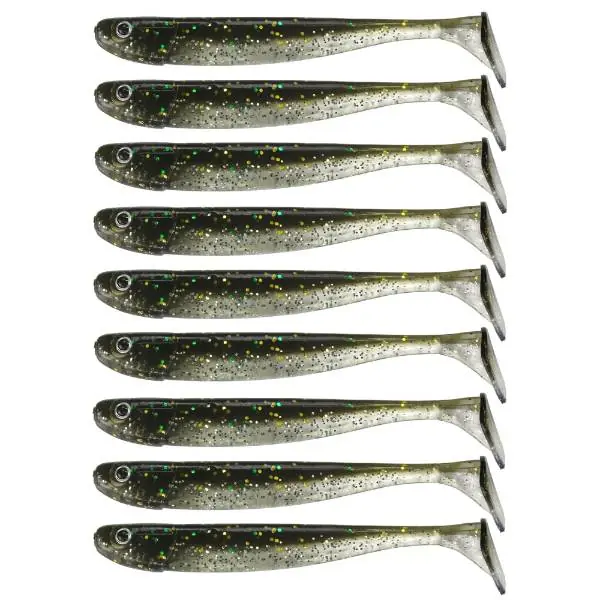 Aanbieding Eurocatch Fishing Jig n Swim Shad | Twinkle Minnow | 7.5cm | 9 Stuks