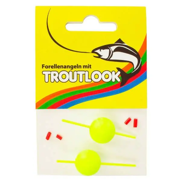 Troutlook Plug-in pilot | yellow | 16mm | 2 stuks Koopje
