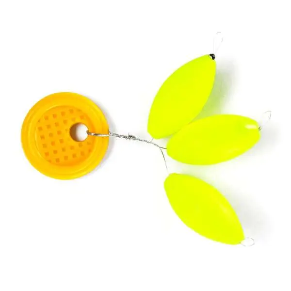 Veilige Betaling Troutlook Pilot Spion Rugby | Geel | 10mm | 3 stuks