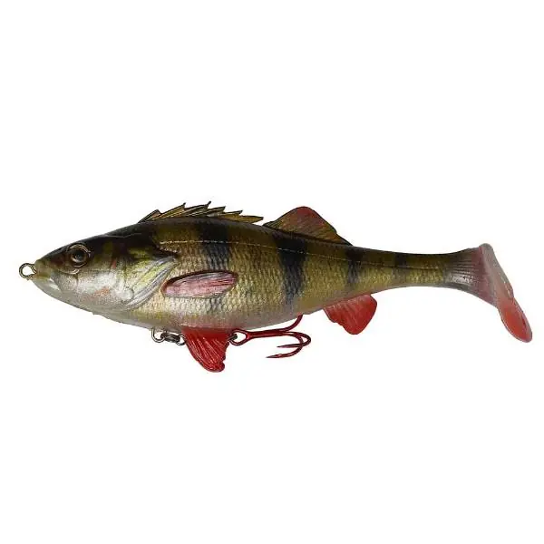 Gratis Retour Savage Gear 4D Perch Shad | Perch | 17.5cm | 75g