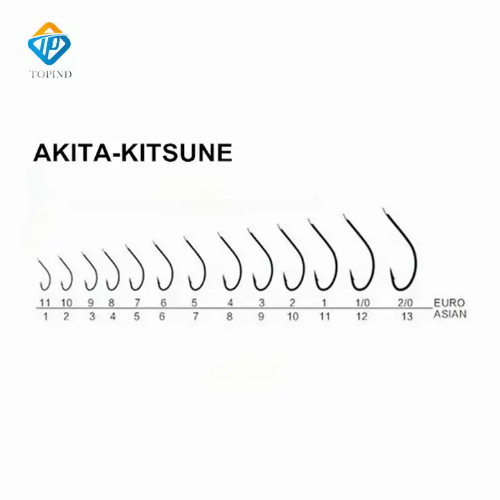 Owner Akita Kitsune Brown Haak | Maat 8 | 17 stuks Populair