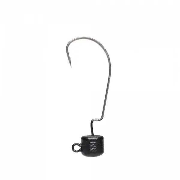Meest Verkocht Savage Gear Ned EWG Jighead | Matt Black | Haakmaat 3/0 | 5g | 3 Stuks | Loodkop