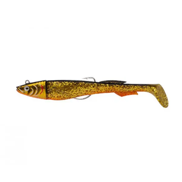 Tijdelijk Beschikbaar Berkley Power Sardine | Gold Motoroil | 9cm | 10g | Shad
