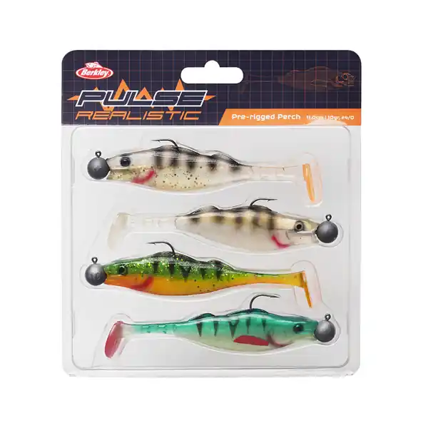 Berkley Pulse Realistic | Perch | 15cm | 4 Stuks | Shad Hete Deal