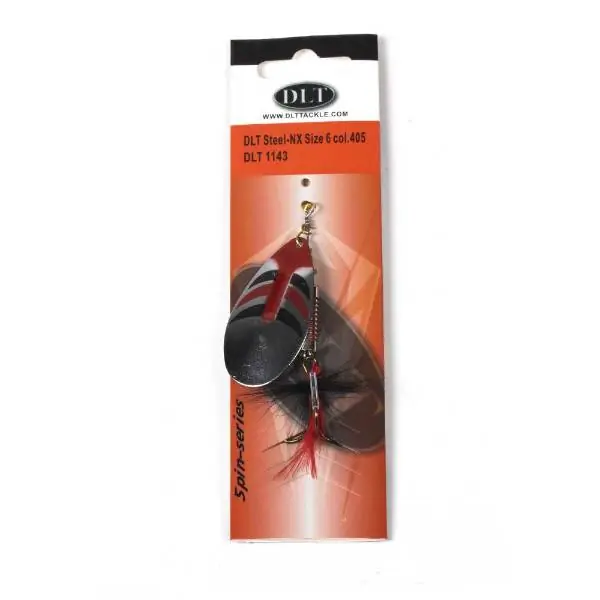 Meest Verkocht DLT Steel-NX | Spinner | Maat 6 | 13.5g | Bloody Gold