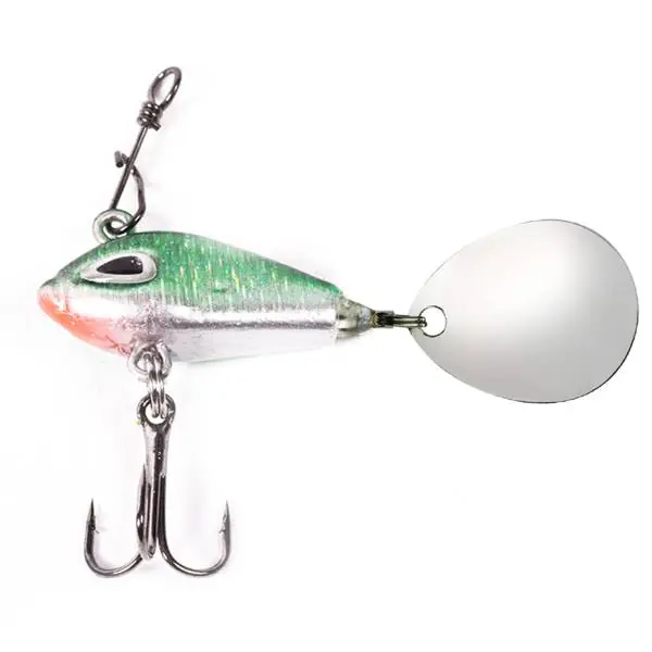 Bestseller DLT Spinfish | Spinner | Groen/Grijs | 14g