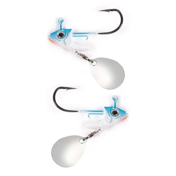 DLT UV Jigger | Loodkop | Blauw | 15g Op = Op