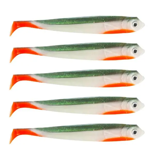 Eurocatch Fishing Zander Gummifisch | Shad | UV Hot Naturel | 12cm | 5st Goedkoop