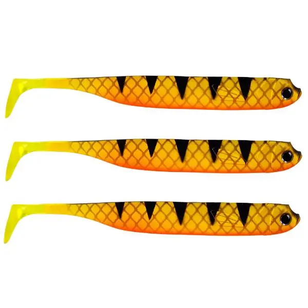 Eurocatch Fishing Zander Gummifisch | Shad | UV Barsch | 20cm | 3st Gereduceerde Prijs