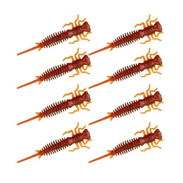 Senshu Nymph Crawler | Motoroil Red FLK | 5cm | 8 Stuks Populair