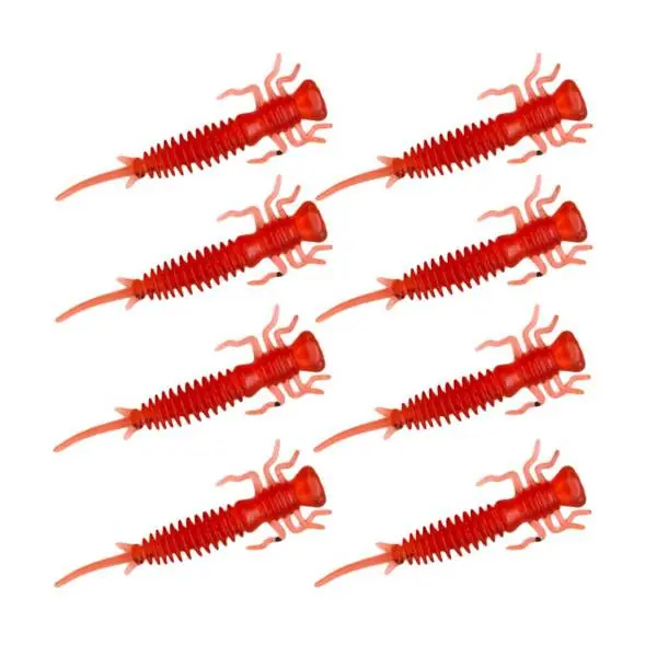 Senshu Nymph Crawler | Cherry | 5cm | 8 Stuks Premium