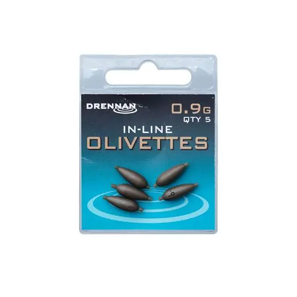 Beperkte Voorraad Drennan In-Line Olivette | Lood | 0.9g