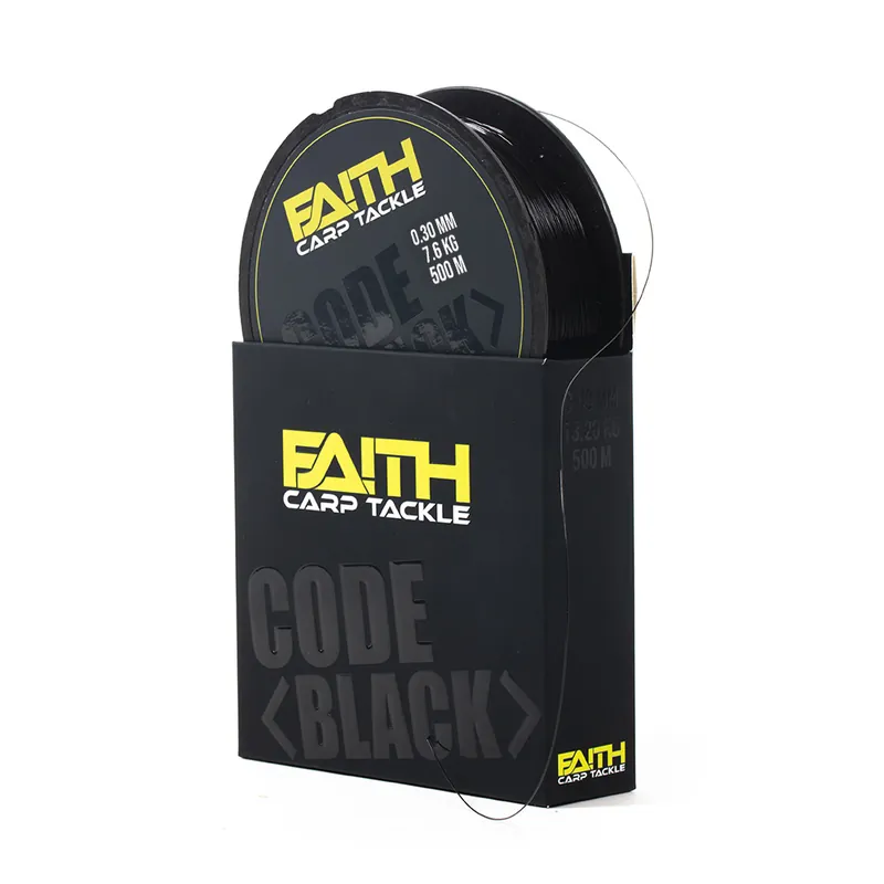 Voordeelprijs Faith Code Black One Shot | 500m | 0.30mm | 7.6kg