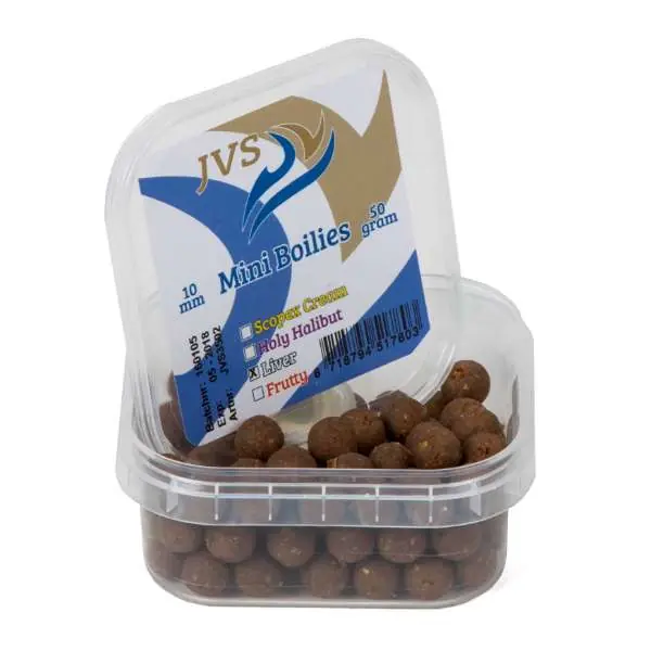 JVS Liver | Mini Boilie | 10mm | 50g Nu Kopen