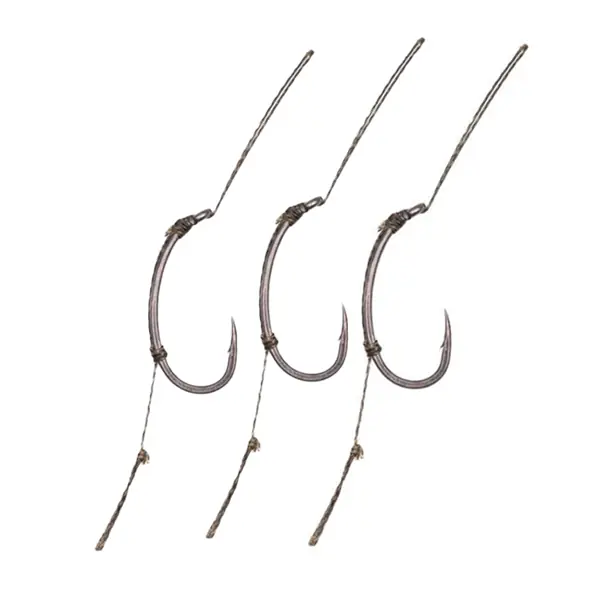 Korda Loop Rigs Klor | Haakmaat 8 | 30lb | Onderlijn Laatste Versie