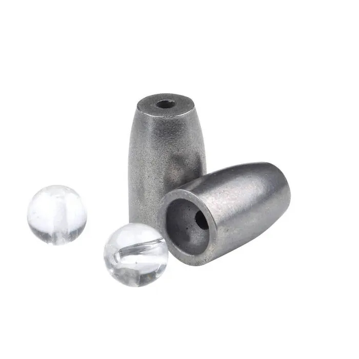 Laatste Kans Spro Stainless Steel Bullet Sinker | Matt Steel | 7.2g | Lood
