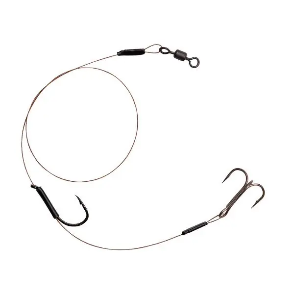 Spro HD Baitfish Rig | 30cm | 1x Treble H6 + 1SH | 12kg Beperkt Aanbod