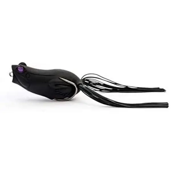 Savage Gear Hop Popper Frog | Floating Black | 5.5cm | 15g | Softbait Nu Kopen