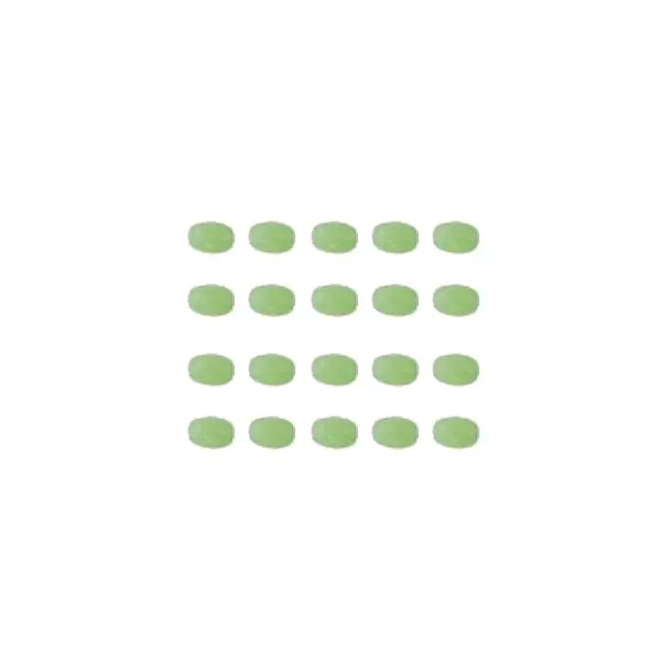 Laatste Kans Yuki Soft Beads | Green Glow | Maat S