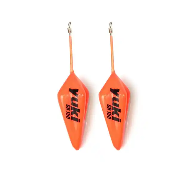 Bestseller Yuki Piramide Lood - 2 stuks - Orange Glow - 2x 113g