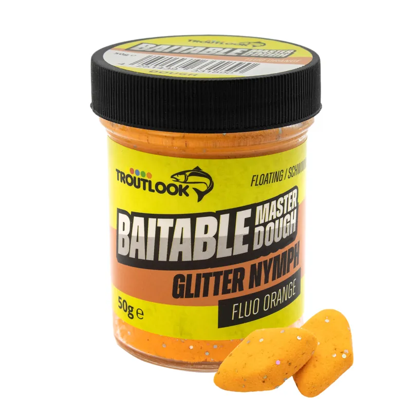 Troutlook Master Dough Forrellen Deeg 50g Glitter Fishy Favoriet