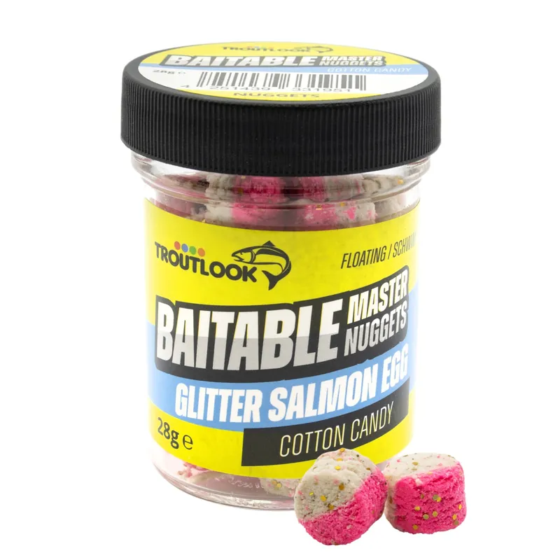 Troutlook Master Dough Forrellen Deeg 50g Glitter Fishy Gratis Retour